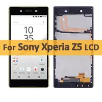 在飛比找蝦皮購物優惠-原裝帶邊框適用於索尼 Xperia Z5 E6603 E66