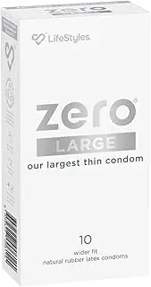 LifeStyles® Zero® Large Condoms 10 Pack