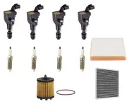Direct Ignition Coils Spark Plugs Tune Up Kit For Chevrolet Impala 2.4L 2014