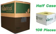 VidaWool Rockwool Block 40 w/ Hole: 4"x4"x2.5" - Half Case of 108 - $0 Ship