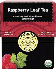 Buddha Teas Organic Raspberry Leaf Tea 18 Teabags