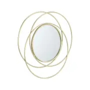 Criterion AVA 700mm Ellipse Frame Gold Mirror