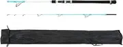 Telescopic Fishing Rod 2 Parts Offshore Saltwater Pole Portable Carbon Fiber Boat Fishing Rod