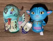 NEW Hallmark Itty Bittys AVATAR Neytiri & Seze Way of Water 2pc Set NWT Plush