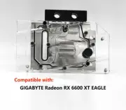 Granzon Full Coverage GPU Water Block For GIGABYTE Radeon RX 6600 XT EAGLE