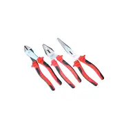 888 Series 3Pcs Plier Cutter Set - Combination Long Nose Plier High Leverage
