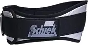 Schiek Sports Model 3006 Carbon Fiber Lifting Belt - Nylon Fiber Gym Belt with Marine Vinyl Back Support