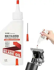 Oil for Clippers and Trimmers - Precision Dropper Hair Trimmer Oil,Rust-Proof Lubricant Liquid for Cutting Scissors Men Cleaning Beard Garage