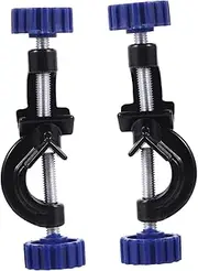 GLEAVI 2pcs Bosshead Clamp Holder for Lab Home Use Right Angle Clip Holder Screw Attachment for Stabilizing Clamps Laboratories and Factories