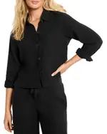 Nic+Zoe Rumba Linen Pocket Jacket