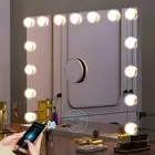 Hollywood Makeup Mirror With Bluetooth 15LED Lighted Vanity Mirrors Wall 58*46cm