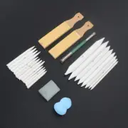 25 PCS/Set Blending Stump Drawing Pencil Extender Kneaded Eraser
