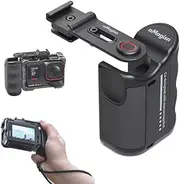 Coyktonty Camera Grip Holder for Insta360 Ace Pro2/Ace Pro,Camera Extension Bracket with Shutter Button for DJI Action 5 Pro/4 3 GoPro Hero 13 12 11 10 9