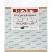 Scor-Pal SPC210 Scor-Tape Sheets, 6 by 6-Inch, 5-Pack