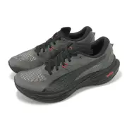 Puma Deviate Nitro 3 Grey Red Men Runner Road Running Jogging Shoes 309707-12