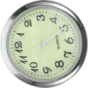 Car Clock Wall Clocks Small Digital Battery Operated Clock Small Tiny Clock Small Clock Small Digital Clock Auto Dashboard Clock Car Dash Clock Pendulum Mini Round Clock Metal