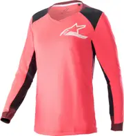 Alpinestars Stella Drop Ladies Bicycle Jersey, pink, Size XS for Women