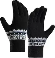 [Generic] Touch Screen Winter Warm Thermal Gloves For Men And Women Wide Application Woolen Winter Warm Touch Screen Gloves