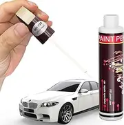 Depino Touch Up Paint Pen for Cars Scratch Removal Repair, Wheel Fill Paint Pen Black/White/Multi-color Optional for Various cars (Pearl White)