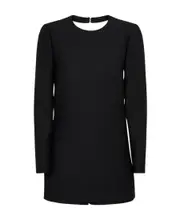 open-back minidress IT42,IT38,IT36 black