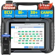 XTOOL D8W Auto All System Diagnostic Scan Bidirectional CANFD/DoIP Tool Auto VIN