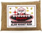 Jackpot '2K Nugget Rush' Gold Paydirt Panning Pay Dirt Bag – Gold Prospecting...