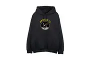 NASA Mens Classic Apollo 11 Hoodie (Black) - UTBI2197