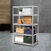 5 Tier Warehouse Rack Shelving Garage Steel Storage Adjustable Shelf Height