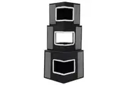 Paws & Claws 120cm Catsby Essendon Tower Cat Pet Scratch Play House Post Black