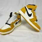 NIB Nike Air Jordan Retro 1 (GS) High OG Yellow Ochre FD1437-701 Size 7