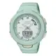 Baby-G CASIO卡西歐 智慧行動裝置同步連接 智慧錶 雙顯錶 運動錶 電子錶 女錶 綠色 BSA-B100CS-3A