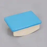 Wooden Balance Board for Kids, Curvy Wobble Board, Body Balance Training, Indoor & Outdoor Open Ended Learning Toy, Promote Agility Coordination/7582 (Color : Blue)