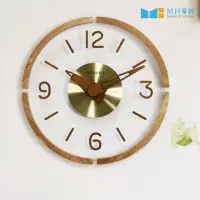 在飛比找momo購物網優惠-【MH 家居】創意透明藝術時鐘(時鐘/掛鐘/壁鐘)