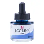 TALENS ECOLINE 液體水彩 30ML 藍紫暢銷油漆