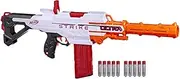 Nerf Ultra Strike Motorized Blaster, 10 Nerf AccuStrike Ultra Darts, 10-Dart Clip, Compatible Only with Nerf Ultra Darts, Multicolor, (F6024U50)