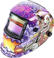 Auto Darkening Welding Helmets - Safety Weld Gear, Lightweight Solar Hood | Solar Powered Adjustable Shade Welding Helmet With Face Protection For Plasma Cutting Grinding And Arc Weld Workshop Tasks