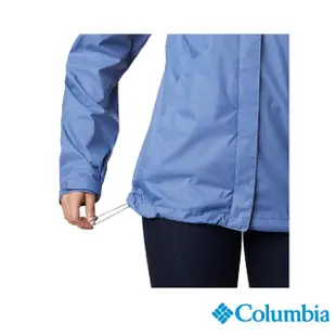 【Columbia 哥倫比亞 官方旗艦】女款-Omni-TECH防水外套-藍色(URR24360BL / 2022年春夏商品)