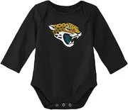 Outerstuff NFL Newborn & Infants 0-24 Months Official Primary Logo Long Sleeve Creeper Bodysuit Romper