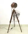 Titanic Ship Focus Search-light with Tripod Wooden Floor Lamps Home Office Decor