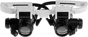 FOMIYES 1Pc Head Mounted Magnifier with Lenses Lightweight Magnifying for Jewelry Repair Reading and Hobby Use Durable and Lens