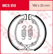 TRW Lucas Brake shoes MCS810