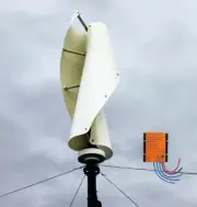 800W 12V 24V 48V Vertical Wind Power Maglev Wind Turbine Generator w/ Controller