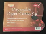 Alvin 9" x 12" Disposable Paper Palette Pad - PP0912 - 50 Sheets - Brand New