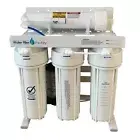Aquarium Reverse Osmosis Water Filters Fish 150GPD RO DI Filter + Pump ROPS-4-DJ