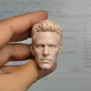 Unpainted 1/6 Ant-Man Paul Rudd Head Sculpt Fit 6" Male Action Figure Doll Toy
