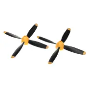 Eachine P-51D Miss Helen 500mm RC Airplane Fixed Wing Spare Part 4-Blade Propeller Full Set