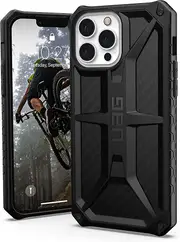 Designed for iPhone 13 Pro Max Case Carbon Fiber Rugged Lightweight Slim Shockproof Premium Monarch Protective Cover, [6.7 inch Screen]