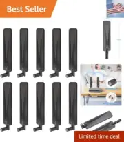 4G LTE Antenna 9dBi SMA Male Cellular Antenna 10-Pack Compatible with 4G LTE ...
