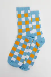 Blue Socks - Size ONE, Women's Hosiery
