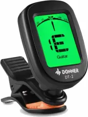 Guitar Tuner Clip On-Accurate Chromatic,Acoustic Guitar Bass Violin Ukulele Tune
